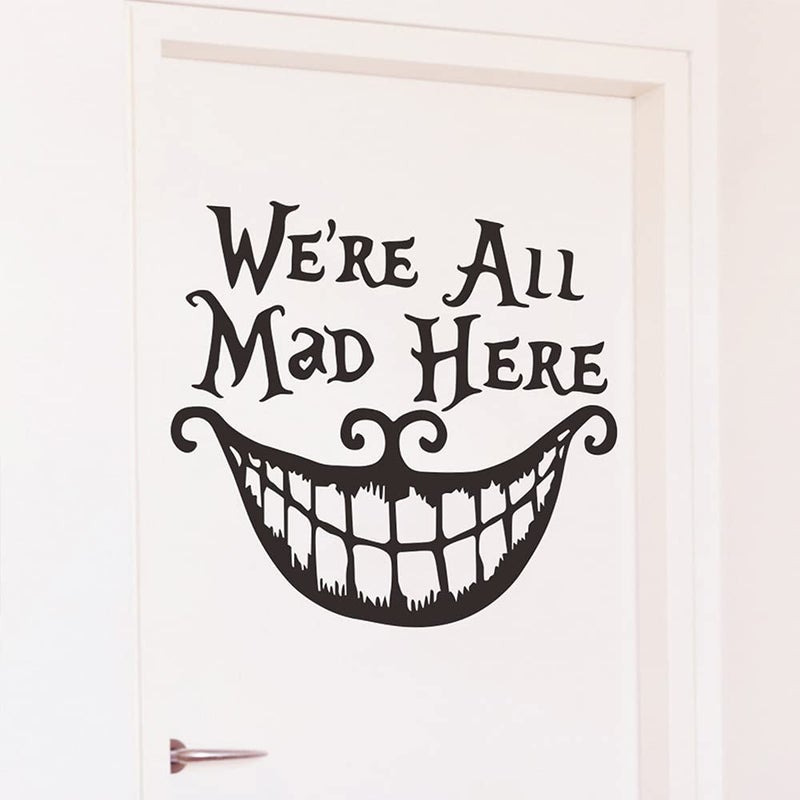 Rotumaty Halloween â€˜Smiling Faceâ€™ Thriller Wall Decals Cool Wall Sticker for Bedroom Living Room Home Decoration Party Wall Art Decor - Image 5